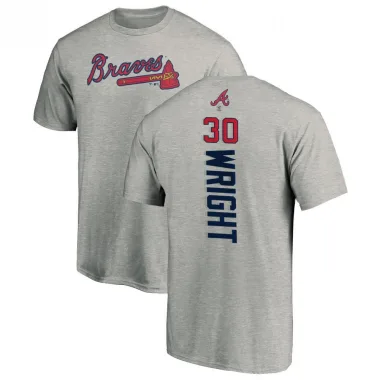 R.A. Dickey Atlanta Braves Women's Red RBI Slim Fit V-Neck T-Shirt 